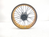 00-24 Suzuki DRZ400SM DRZ400 Rear Wheel Rim STRAIGHT 17X4.50
