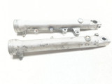 04-09 Suzuki GS500F Front Left & Right Fork Sliders Leg Tube Inverted Suspension