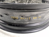 00-24 Suzuki DRZ400SM DRZ 400 Rear Wheel Rim STRAIGHT 17X6.50