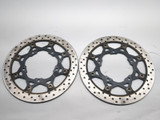 07-11 Suzuki V Strom DL650 Front Left Right Brake Rotors Disc Set 59210-27G00
