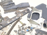 03-12 Suzuki Burgman AN650 Chassis Bolt Nut Screw Axle Bracket Tube Boot Set