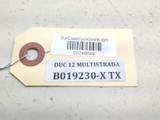 10-18 Ducati Multistrada 1200 Rear Left Right Subframe Rail Set