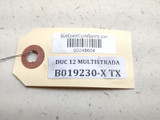 10-18 Ducati Multistrada 1200 Front Oil Cooler 54840871B