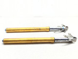 10-18 Ducati Multistrada 1200 Front Suspension Fork Tubes Set STRAIGHT 34420313C