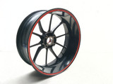 10-18 Ducati Multistrada 1200 Rear Wheel Rim 17X6.00 STRAIGHT 50211272AT