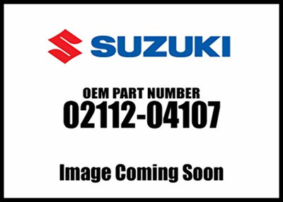 Suzuki OEM Screw 02112-04107 78-00 RM250 TS125 GS500F GSX750F