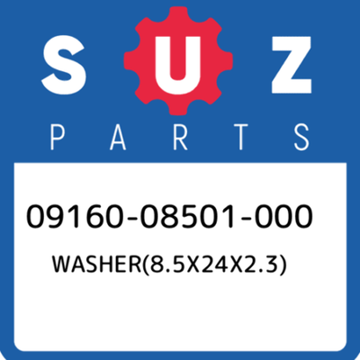 1987-1996 Suzuki LT-4WD QuadRunner OEM Washer (8.5x24x2.3) 09160-08501-000