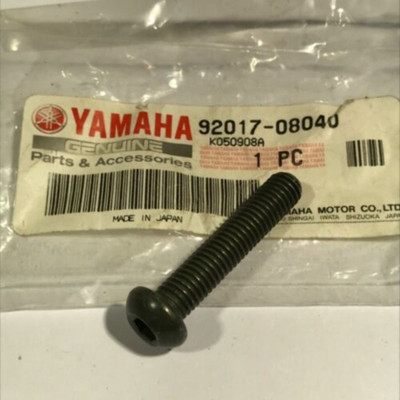 Yamaha Bolt Button Head 92017-08040-00 OEM