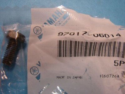 Yamaha NOS Flange Bolt 97017-06014-00 for ATV Motorcycle PWC OEM NOS