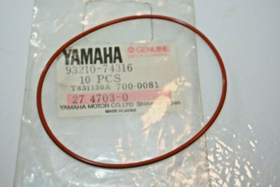 1977-2024 Yamaha YZ250 YZ250X XS400 XVS650 OEM O-Ring 93210-74316