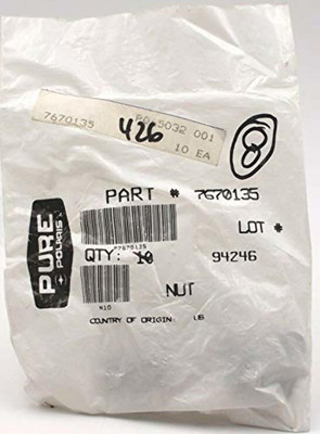 2002-2024 Polaris Nut-Speed 3/16 Pack of 2 PN 7670135