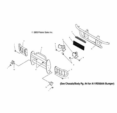 Polaris Genuine OEM Bolt 7517428 Qty 1