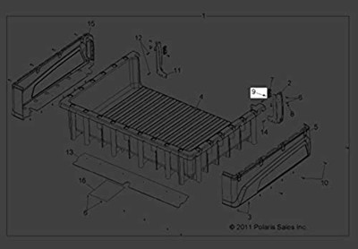 Polaris 2005-2020 Ranger Military Bolt OEM 7518376