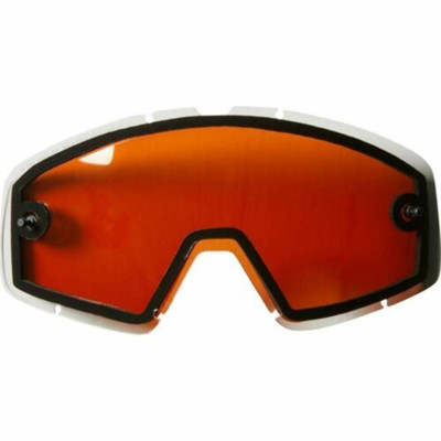 FOX Racing MX Main Goggle Replacement Lens Dual Orange 12607-901-OS