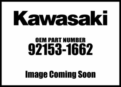 KAWASAKI OEM Bolt 12X114 92153-1662 Ninja ZX-6R Rear Suspension