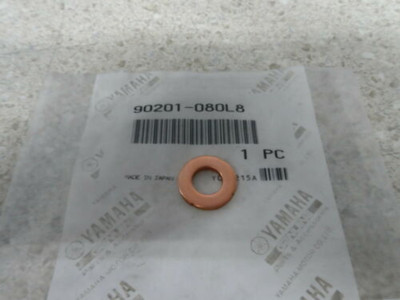YAMAHA Copper Plate Washer YZ85 YZ125 YZ250 XT600 90201-080L8