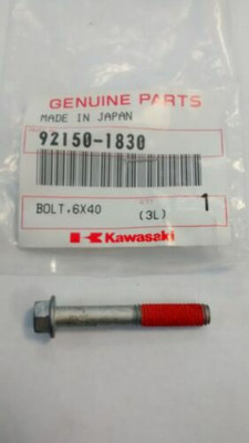 1993-1996 Kawasaki KLX650 Engine Cover Bolt 6x40 92150-1830 QTY 2