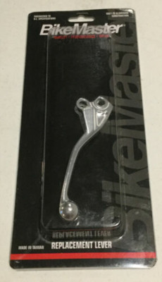 BIKE MASTER POLISHED ALUMINUM SILVER Brake Lever KAWASAKI KX80 KX100 KX250 071209