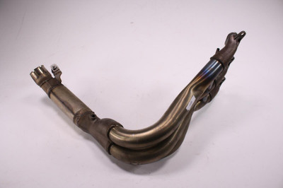 13 Triumph Trophy 1200 SE Header Head Exhaust Pipe DAMAGED BENT