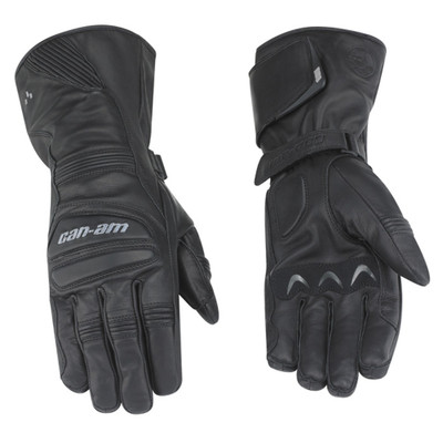 BRP Can-Am Spyder New OEM Men's Soft Shell Touring Gloves Medium Black 4462041490