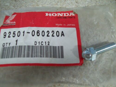 1999-2008 Honda Cap Bolt 6x22 CBR600R CBR600F OEM 92501-06022-0A