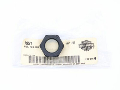 Harley-Davidson Hex Jam Nut Genuine OEM 7951 Qty 1