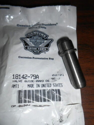 Harley Davidson OEM Intake Valve Guide QTY3 18142-79A