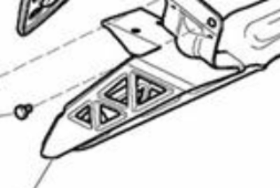 Triumph Daytona Main Number Plate Bracket T2306351