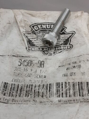 Genuine Harley-Davidson Socket Head Torx Cap Screw Grade 8 New