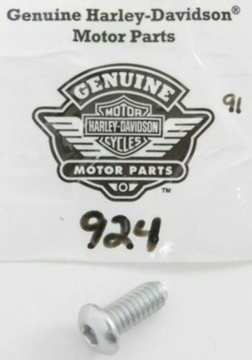 Harley Davidson 1/4-20 X 33/64 Socket Pan Head Screw 924 - Sun