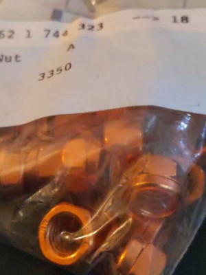 1982-2010 BMW G K Bike C-Scooter Exhaust Nut 11621744323 EXNut323 QTY2