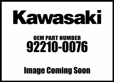2011-2024 Kawasaki Ninja 1000 OEM NUT 8MM 92210-0076 Genuine Part