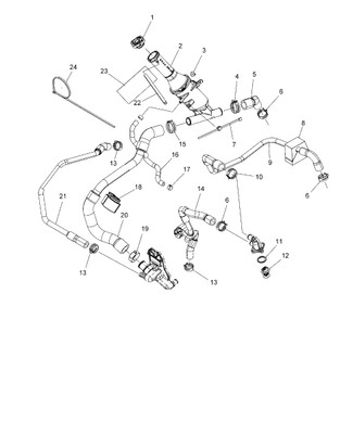Polaris RZR Springband Clamp Black Hose Clamp OEM 7080842 Qty 1