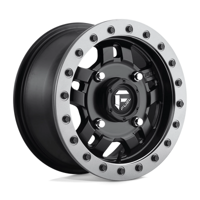 Fuel D917 Anza Beadlock Wheel 14x7 4x137 +13 Matte Black UTV Rim