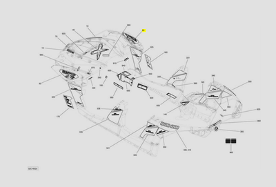 Can-Am 2016 Maverick Max Xds Lateral Label Decal 704905602 OEM