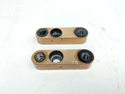 06 Suzuki DL1000 Vstrom Front Left Right Mirror And Accessory Mounts Set Pair