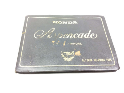 84 85 Honda Goldwing Aspencade GL1200 Owner's Manual