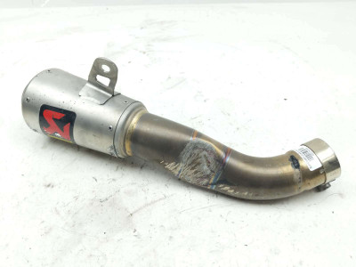 15 Yamaha YZF R3 AKRAPOVIC Exhaust Muffler Silencer Can