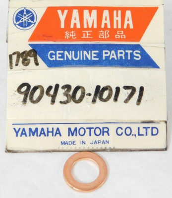 1987-2024 Yamaha ATV Motorcycle Drain Plug Gasket QTY2 90430-10003