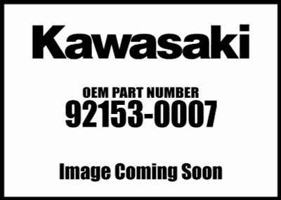 KAWASAKI 2003-2004 Ninja ZX-6R Bolt Socket 8X25 92153-0007 New OEM