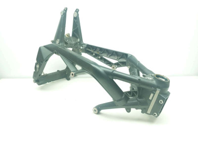 07 Triumph Daytona 675 Main Frame Chassis STRAIGHT 2070415 SLVG K