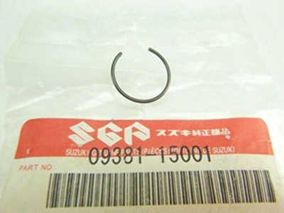 SUZUKI 09381-15001 RM 125 Piston Circlip Ring OEM Qty 2