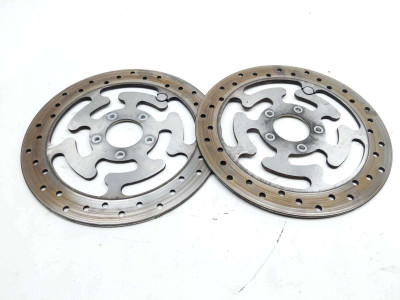 12 Harley Tri Glide Ultra Classic FLHTCUTG Front Wheel Disc Brake Rotors 4180808