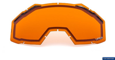 KLIM Viper Replacement DBL Lens Orange Tint Goggles 3981-000-000-005