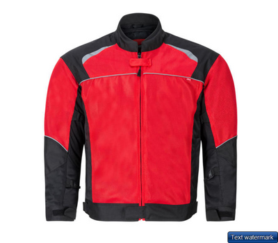 NORU KUKI MESH JACKET Red/Black SMALL 7351-2101-04