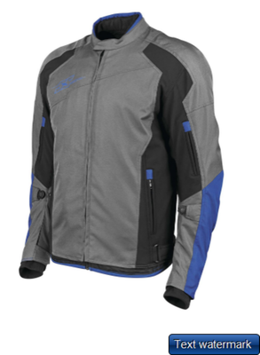 Speed & Strength Sure Shot Textile Jacket Blue/Black MEDIUM 884640