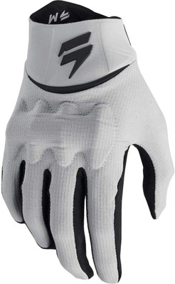 SHIFT Youth White Label Dirt Bike D30 Gloves Grey/Black 2XL 26635-035-2X