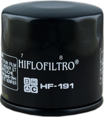 HIFLOFILTRO HF191 Oil Filter for Polaris ATV/UTV 550-0191