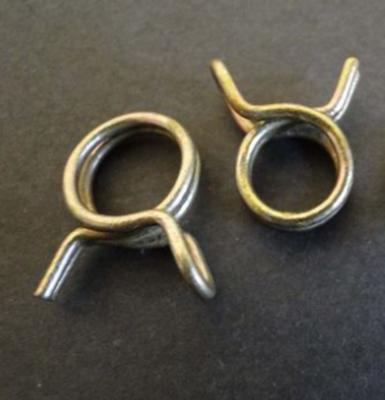 HELIX RACING PRODUCTS 3/8" Double Wire Hose Clamps 150PK 53-0482