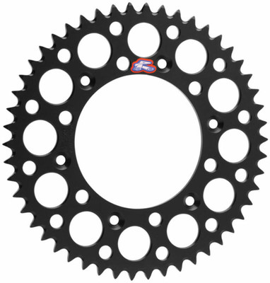 Renthal Ultralight Rear Sprocket Black Suzuki RMZ 123U-520-49GYBK 801207